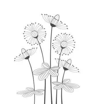 Flowers Stock Illustration