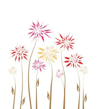 Flowers Stock Illustration