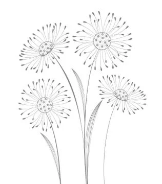 Flowers Stock Illustration