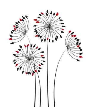 Flowers Stock Illustration