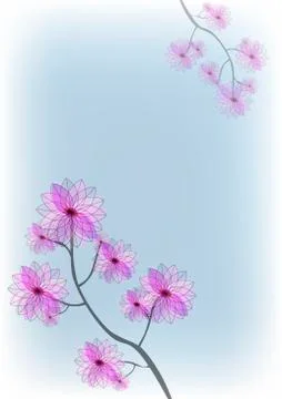 Flowers Illustrazione stock