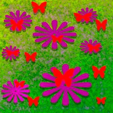 Flowers Stock Illustration