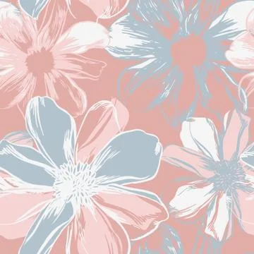 Flowers Illustrazione stock