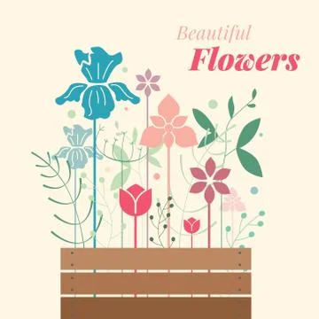 Flowers Stock Illustration