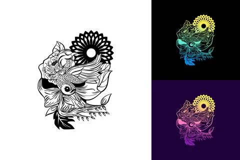 Flowers Stock Illustration