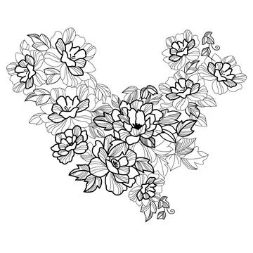 Flowers Illustrazione stock