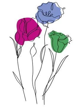 Flowers Stock Illustration
