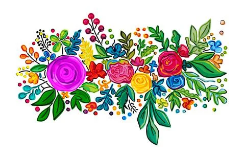 Flowers Stock Illustration