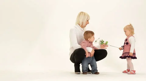 Flowers for mother Video stock 32791153