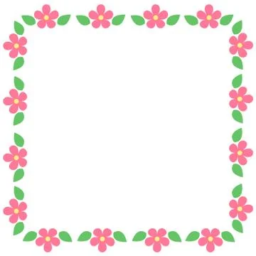 Flowers pattern on background use for wallpaper or background Stock Illustration
