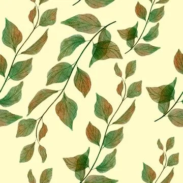 Flowers Pattern Background Vector Illustrazione stock