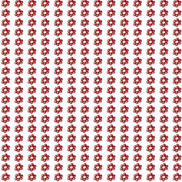 Flowers pattern, fabric, repeating pattern Stock Illustration