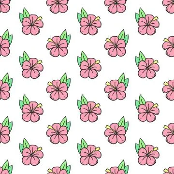 Flowers pattern Stock Illustration