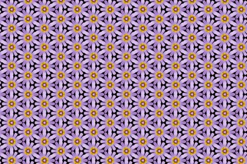 Flowers Pattern Stock Illustration