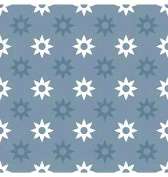 Flowers Seamless Pattern Stock Illustration