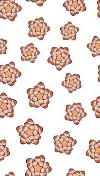 Flowers seamless pattern イラスト素材