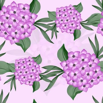 Flowers Seamless Pattern Stock Illustration