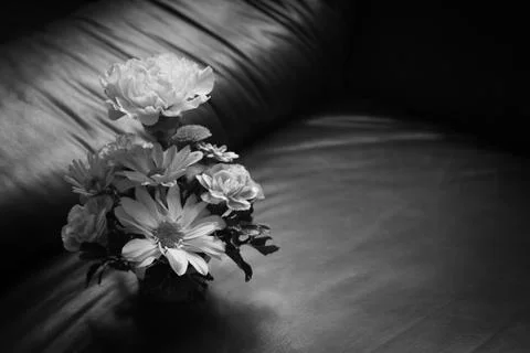 Flowers of vase Stock Photos