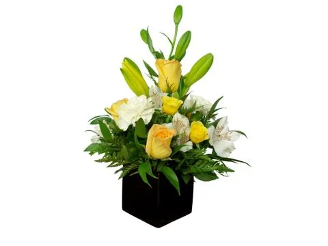 Flowers in a Vase Stock Photos