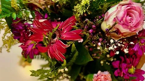 Flowers wallpaper Stock Photos