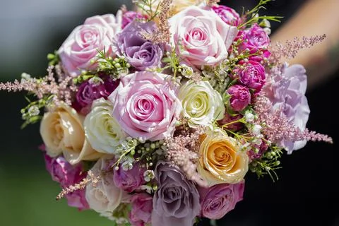 Flowers of wedding Stock Photos