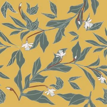 Flowers.drow Stock Illustration