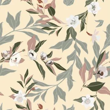 Flowers.drow Stock Illustration