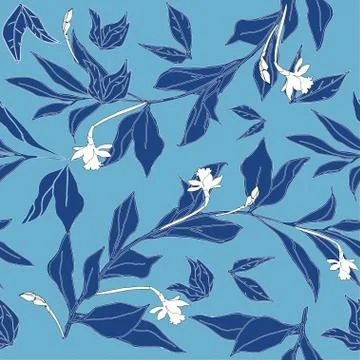 Flowers.drow Stock Illustration