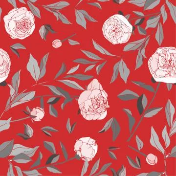 Flowers.drow Stock Illustration