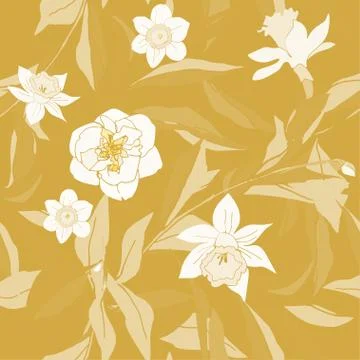 Flowers.drow Stock Illustration