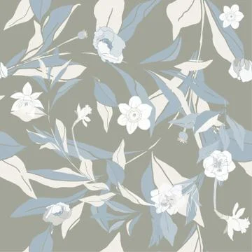 Flowers.drow Stock Illustration