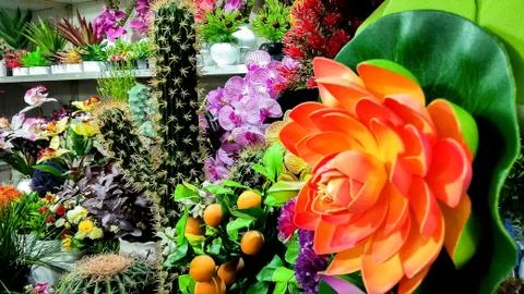 Flowerwallpaper background Stock Photos