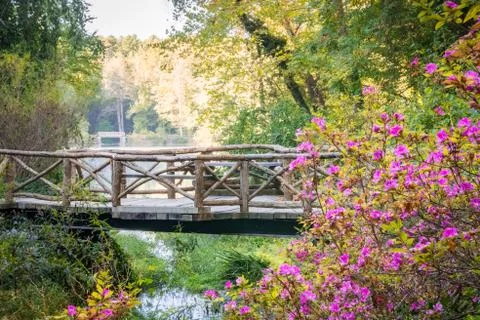 Flowery Bridge Foto stock