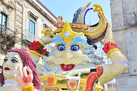 Flowery float Stock Photos