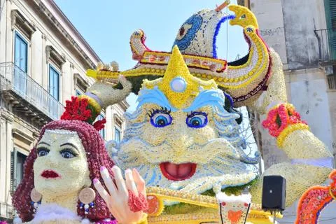 Flowery float Stock Photos