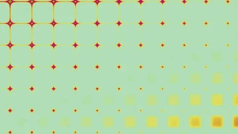 Flowing abstract background of multicolored animated squares. Stock Footage 171589497