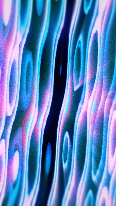 Flowing abstract blue lines and shapes create interesting patterns Stock Footage 321058376