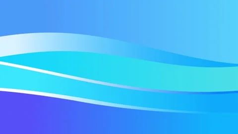 Flowing abstract blue waves motion graphic background design. Stock Footage 240854302