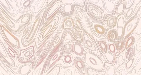 Flowing abstract brush strokes with warm tones Stock Illustration