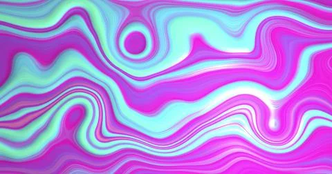Flowing abstract fluid pattern moving across wallpaper, with concentric ring and Stock Photos