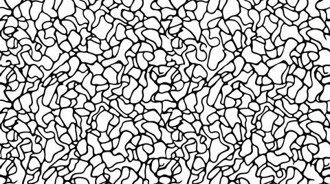 Flowing abstract lines pattern for decorative backgrounds. Stock Illustration
