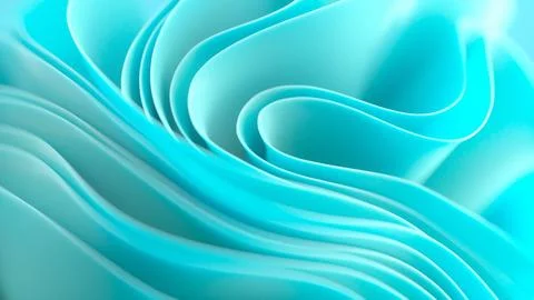 A flowing abstract pattern, 3d render for corporate Backdrop, abstract Illustrazione stock