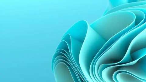 A flowing abstract pattern, 3d render for corporate Backdrop, abstract Illustrazione stock