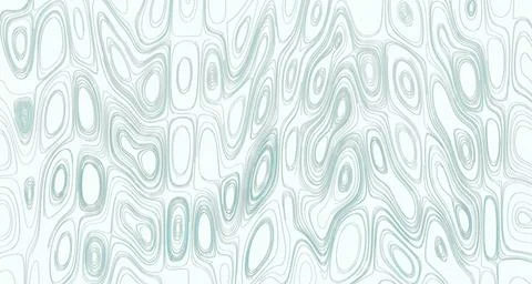 Flowing abstract pattern in aqua and green Stock Illustration