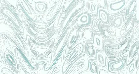 Flowing abstract pattern in aqua and green Stock Illustration