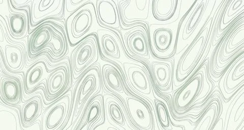 Flowing abstract pattern in deep forest green 스톡 일러스트