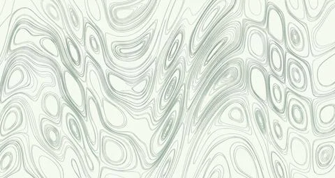 Flowing abstract pattern in deep forest green 스톡 일러스트