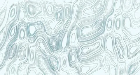 Flowing abstract pattern in ocean teal tones 스톡 일러스트