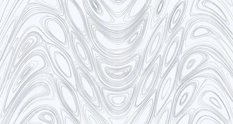 Flowing abstract pattern in silver chrome Stock Illustration
