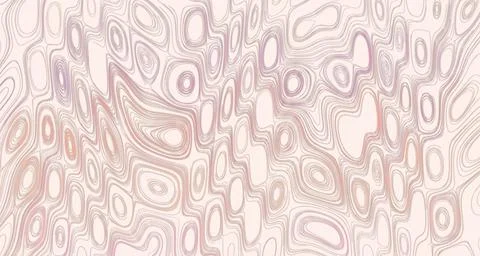Flowing abstract pattern in warm tones Stock Illustration